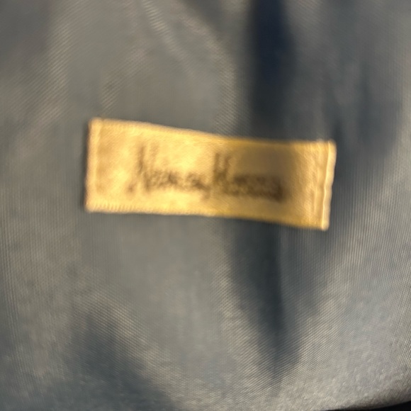 NWOT Neiman Marcus Shoulder Tote Bag in Blue. - Picture 2 of 4